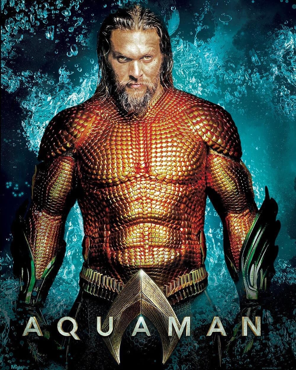 Aquaman | Revelado novo pôster com o visual clássico das HQS