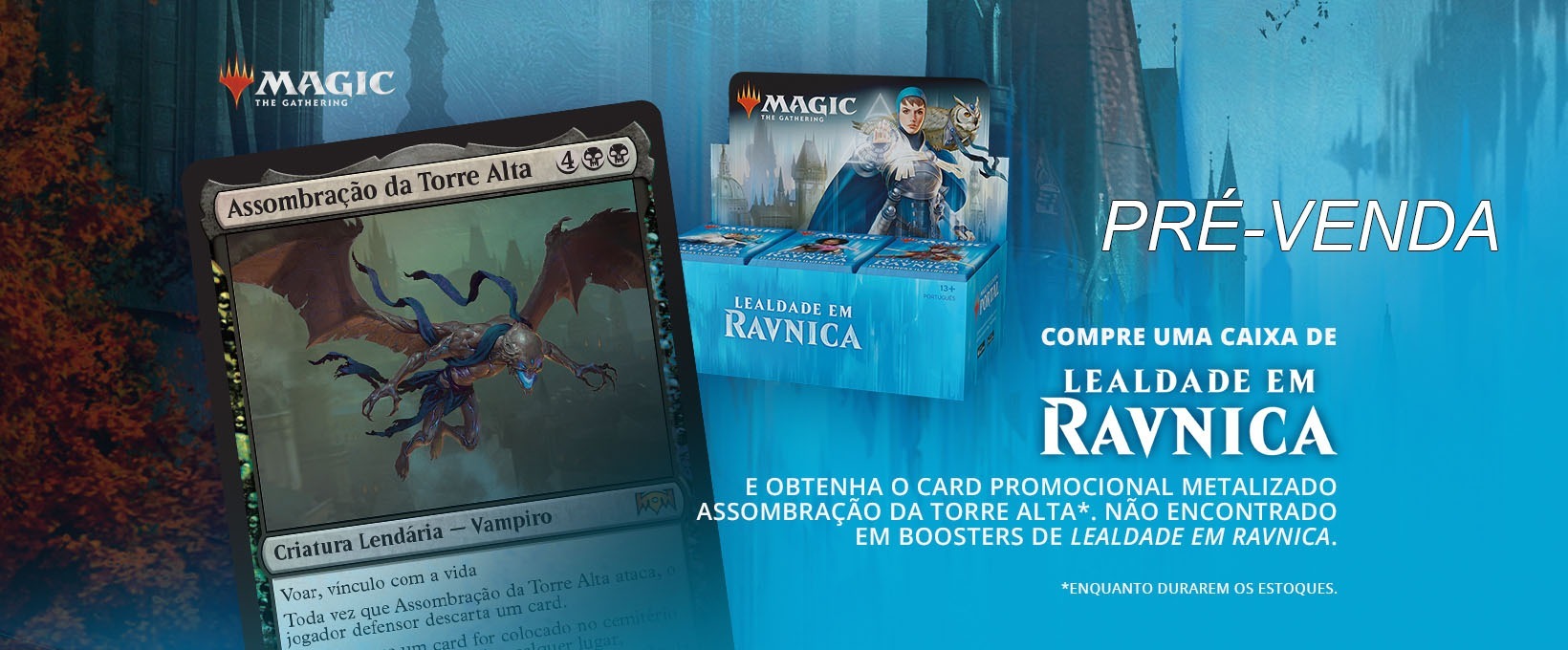 Magic: The Gathering | Coleção Lealdade em Ravnica será lançada dia 25 no Brasil!