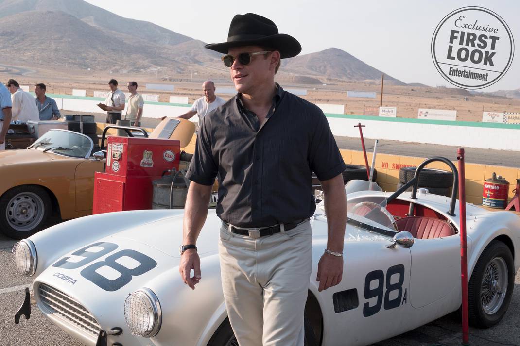 Ford v Ferrari | EW revela as primeiras fotos do longa com Christian Bale e Matt Damon!
