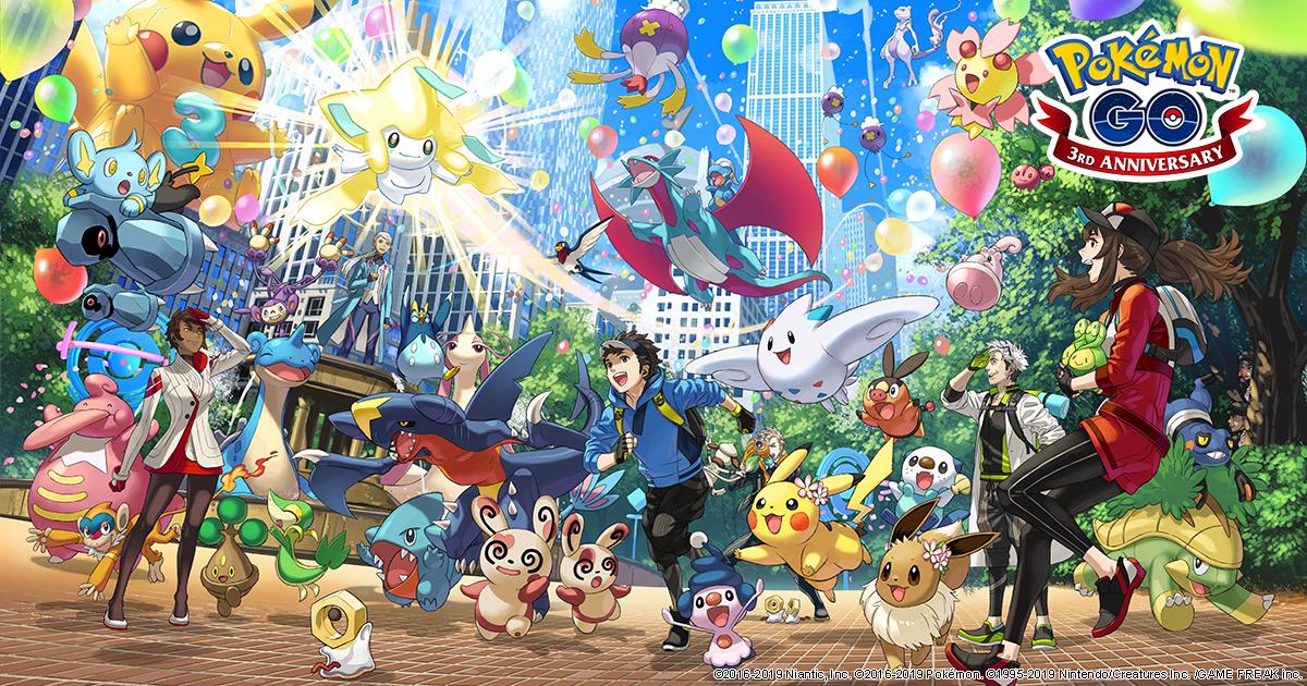 Pokémon GO | Niantic anuncia evento de aniversário que trará pokémons em sua forma Alola shiny!