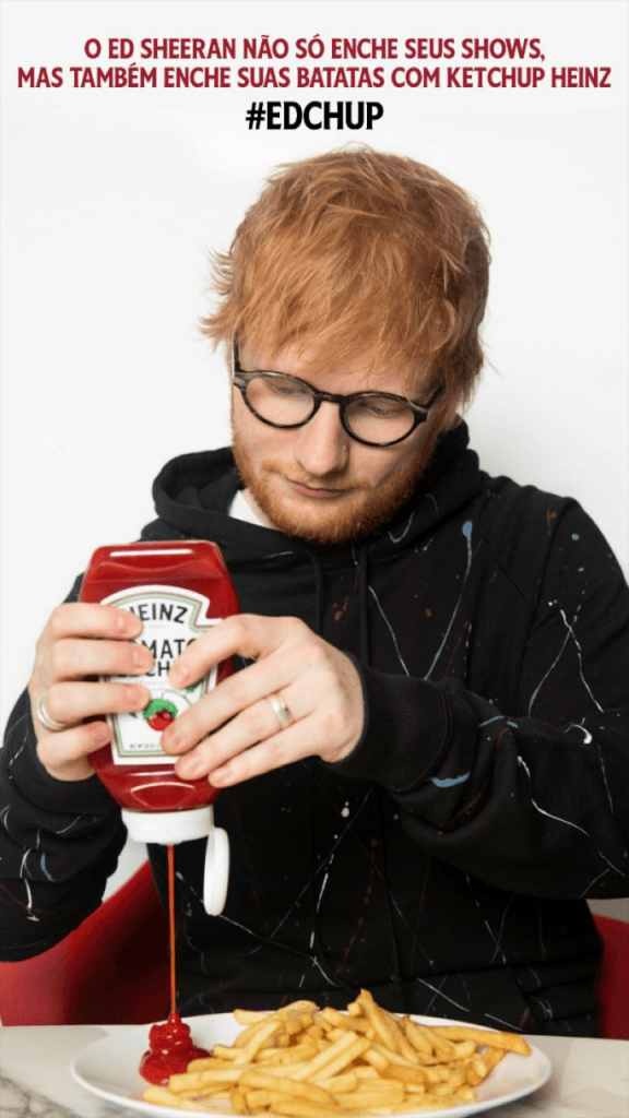 Ed Sheeran | Heinz libera comercial hilário com o cantor!