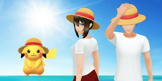 Pokémon GO | Anunciado evento crossover com One Piece! Ganhe o seu Chapéu de Palha!