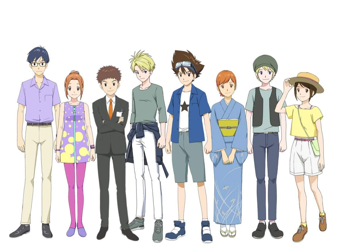 Digimon Adventure: Last Evolution Kizuma | Revelado o visual dos personagens de Digimon Adventure 02!