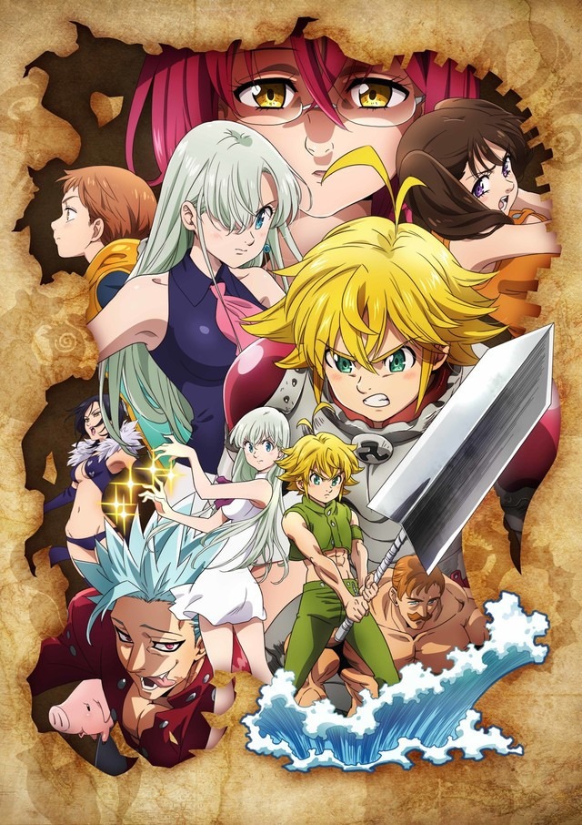 Nanatsu  no Taizai | Divulgado novo trailer da terceira temporada!