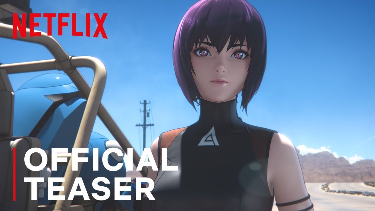 Ghost in the Shell: SAC_2045 | Netflix revela teaser da sua animação em 3D de Ghost in the Shell!