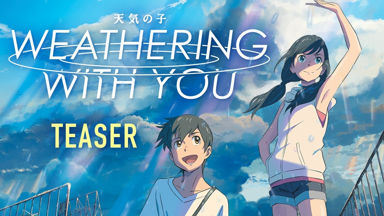 Weathering With You | Revelado trailer inédito do filme no formato anime! ASSISTA!
