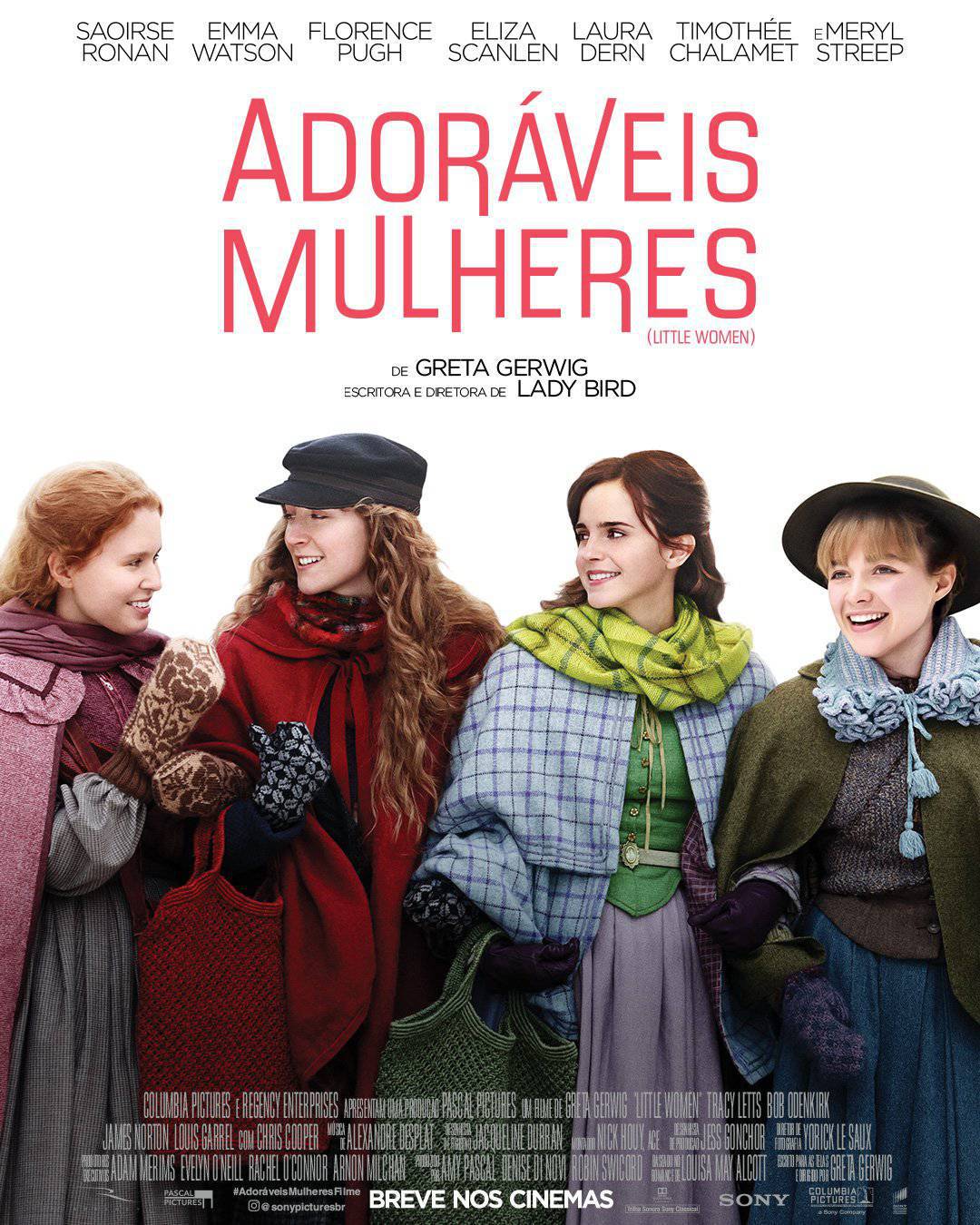 Adoráveis Mulheres | Longa ganha o seu primeiro pôster