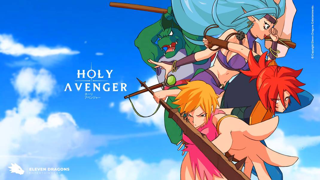 Holy Avenger | Animação ganha teaser e novas artes! CONFIRA!