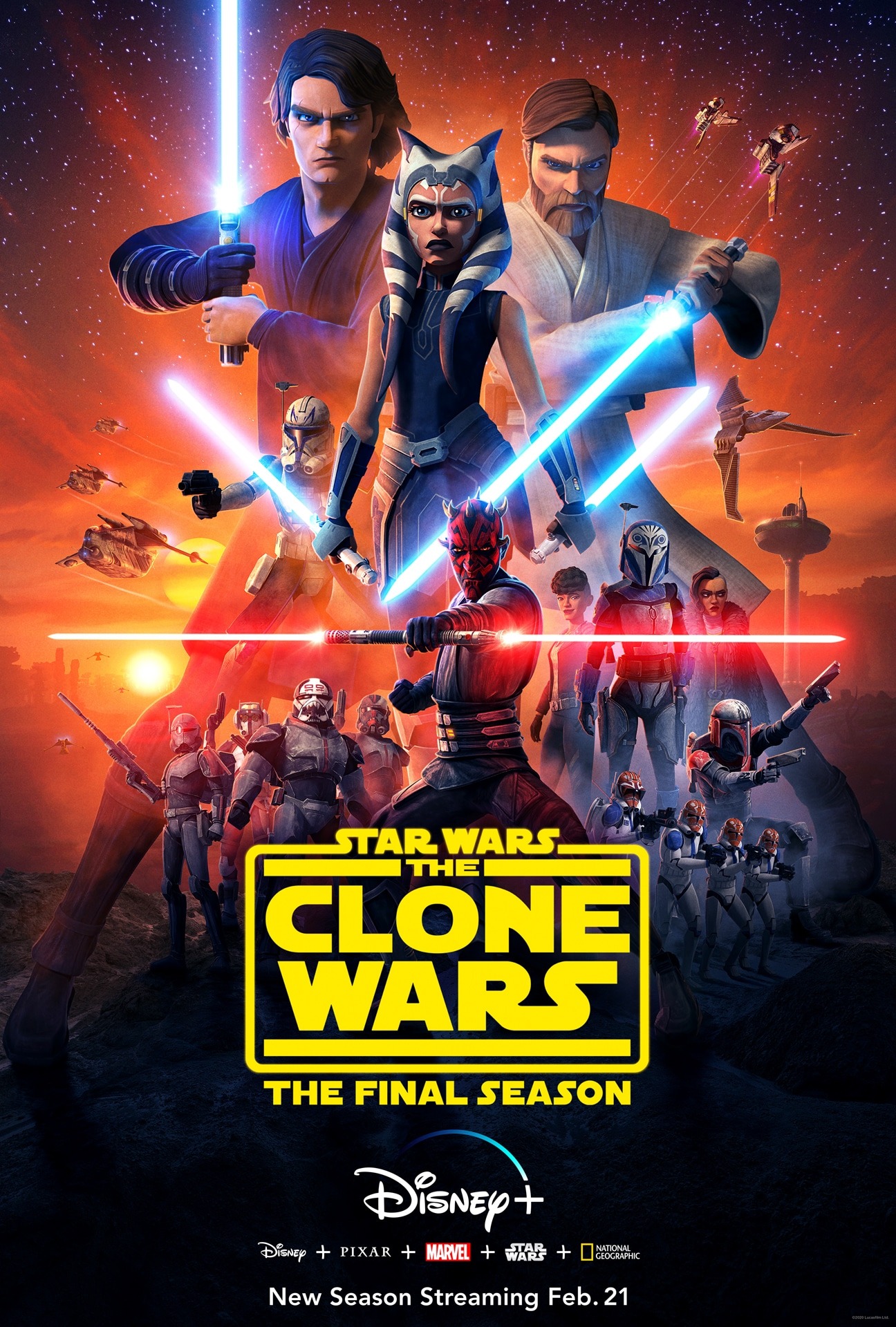 Star Wars: The Clone Wars | Última temporada ganha trailer com Ahsoka enfrentando Maul!