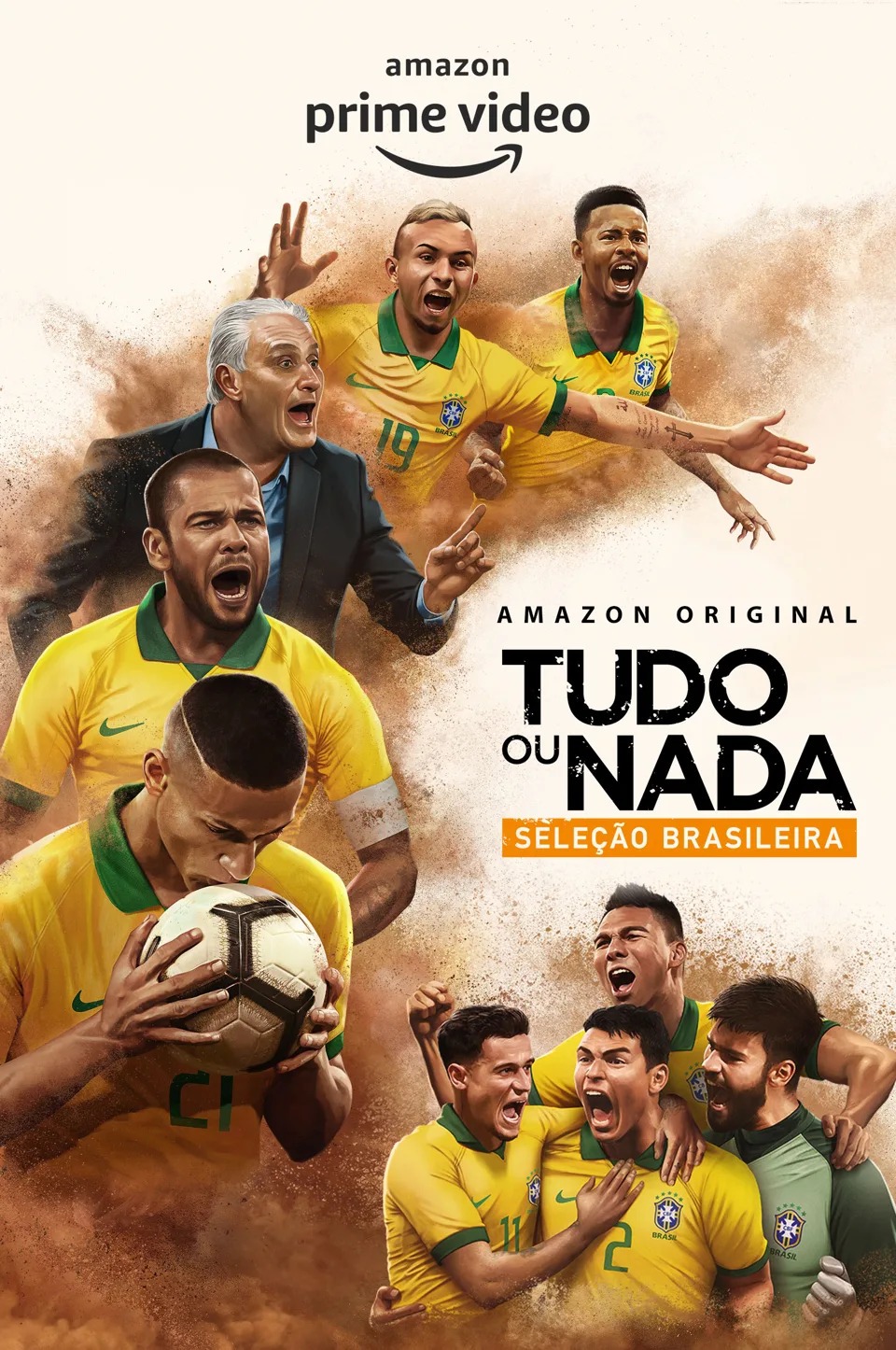 Tudo ou Nada: Seleção Brasileira | Prime Video divulga trailer da série sobre a Seleção Brasileira