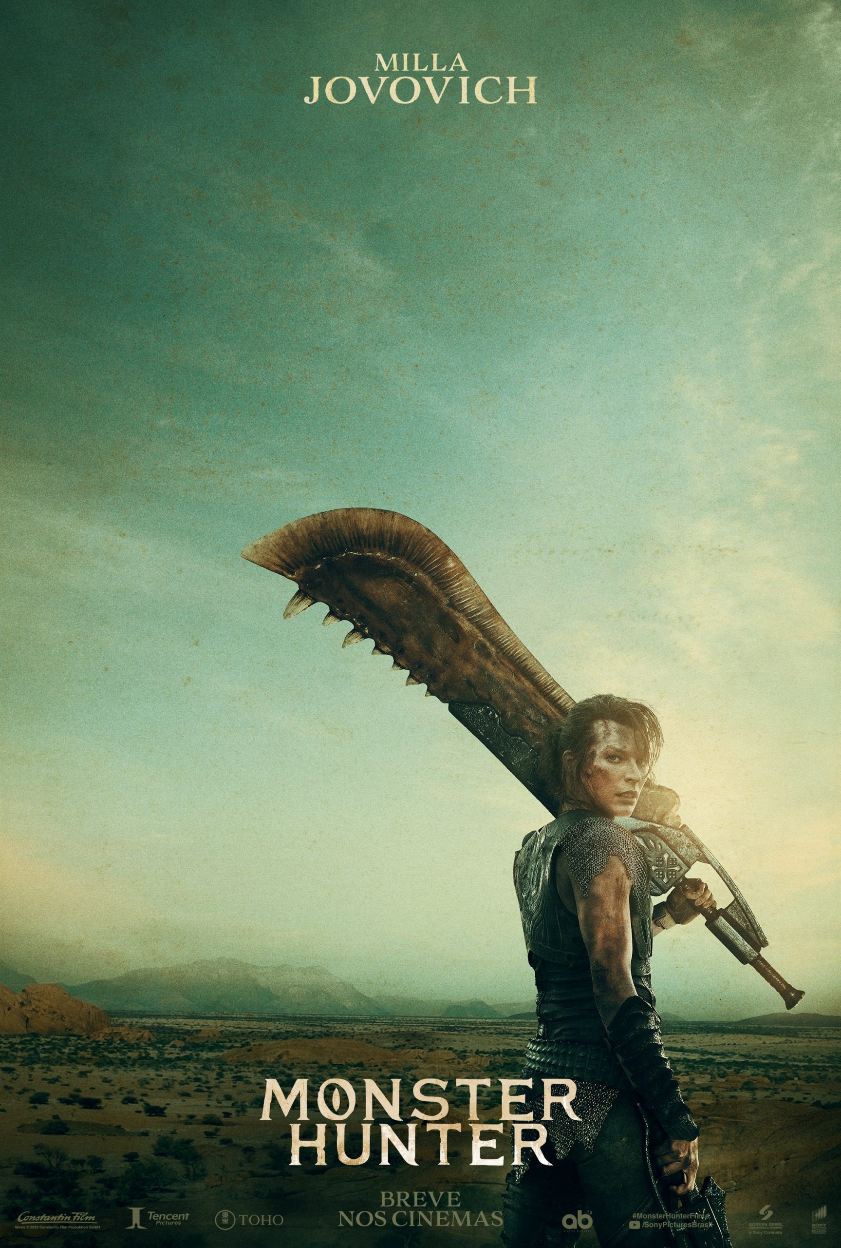 Monster Hunter | Adaptação cinematográfica ganha dois novos pôsteres!