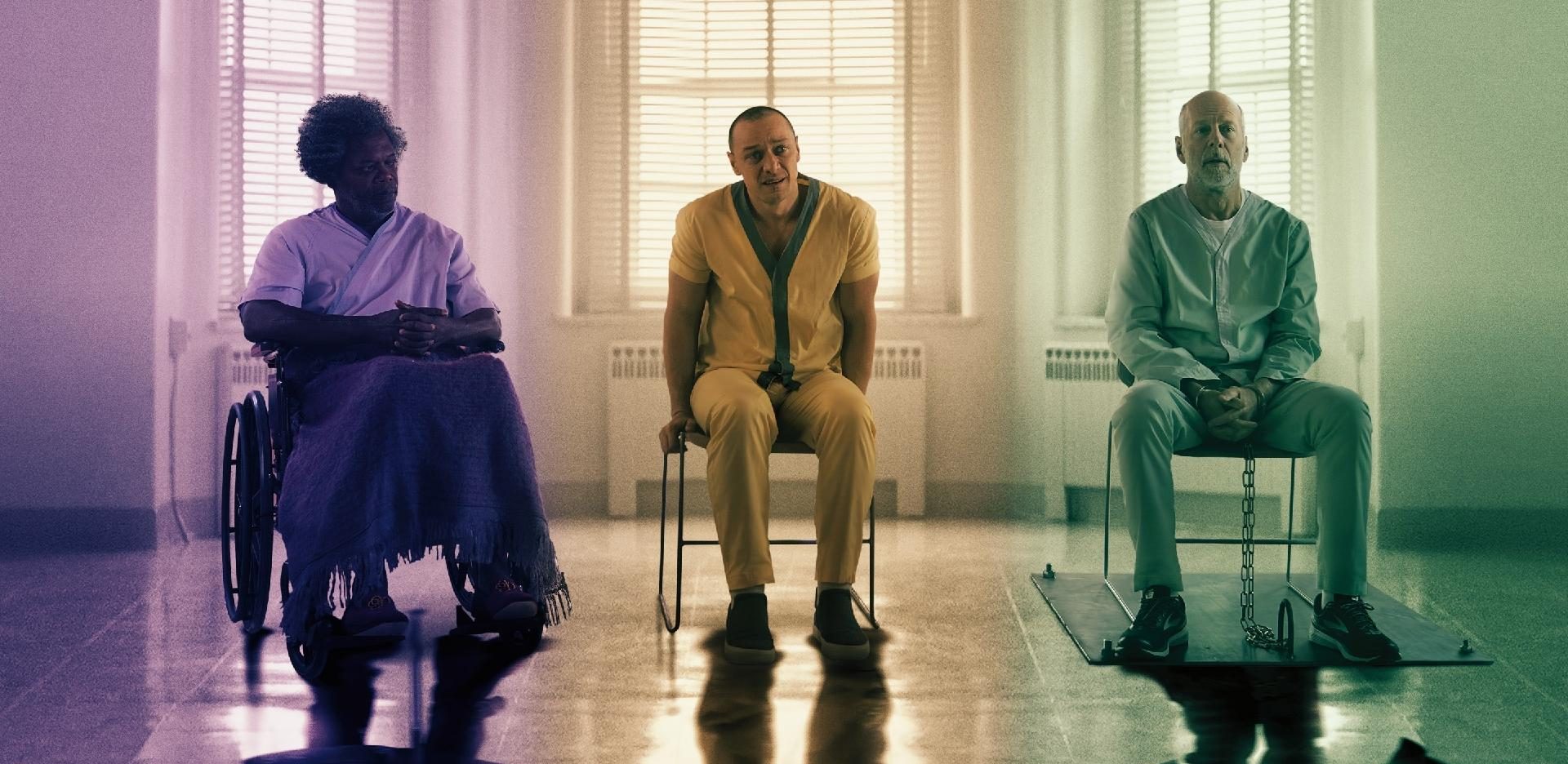 Vidro | Conheça melhor os 3 personagens do filme