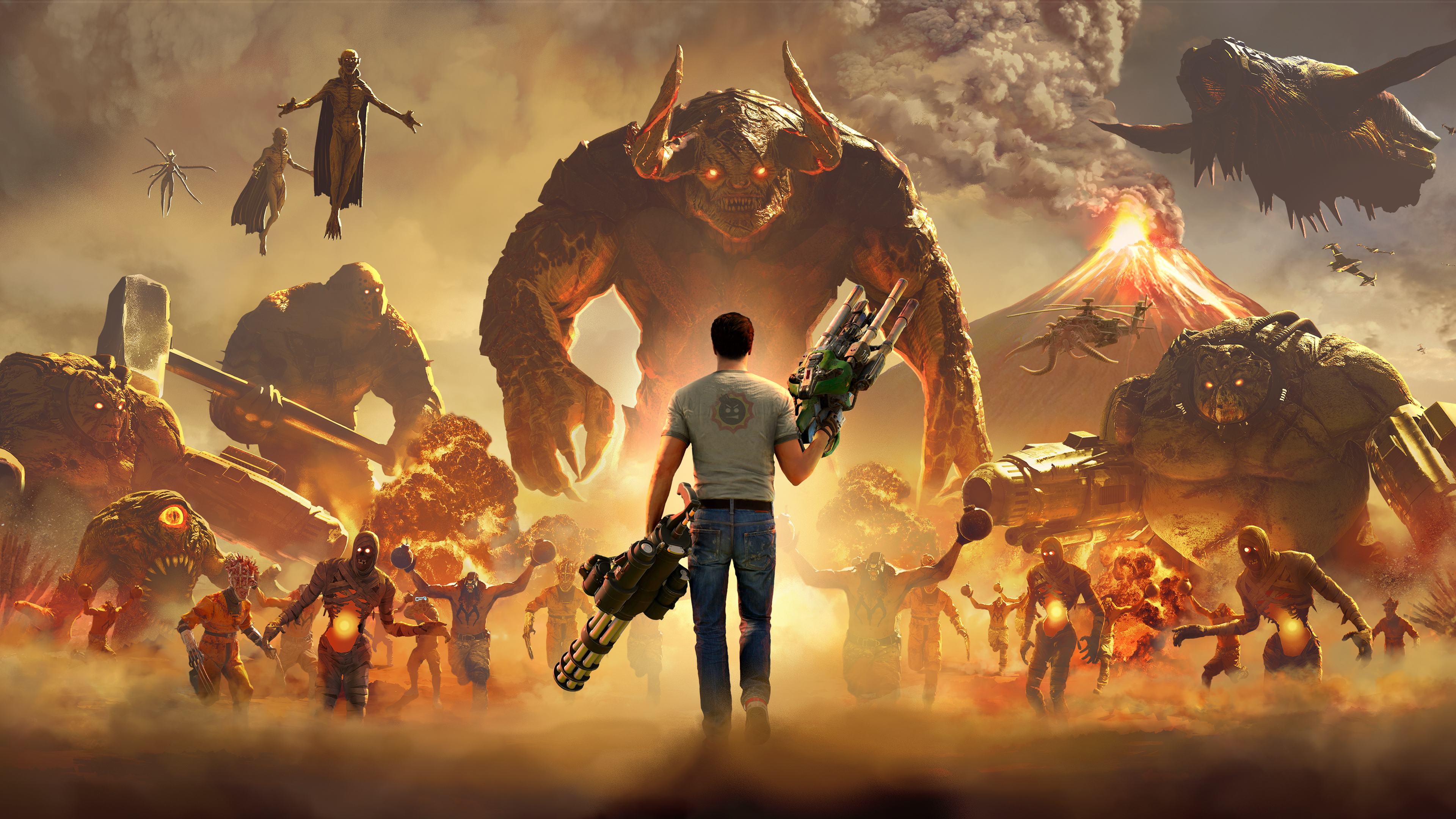Serious Sam 4 | Ganha novo trailer com gameplay mostrando Papamóvel Tunado