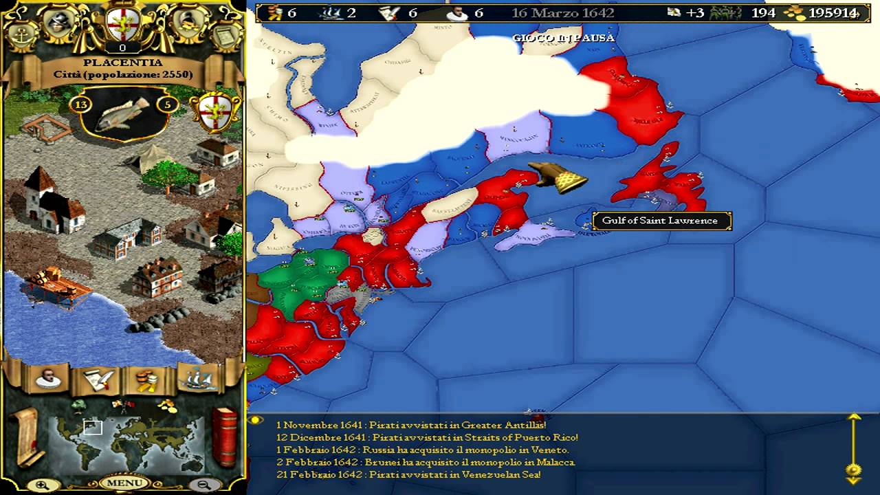 Europa Universalis II | Está sendo oferecido gratuitamente na GOG