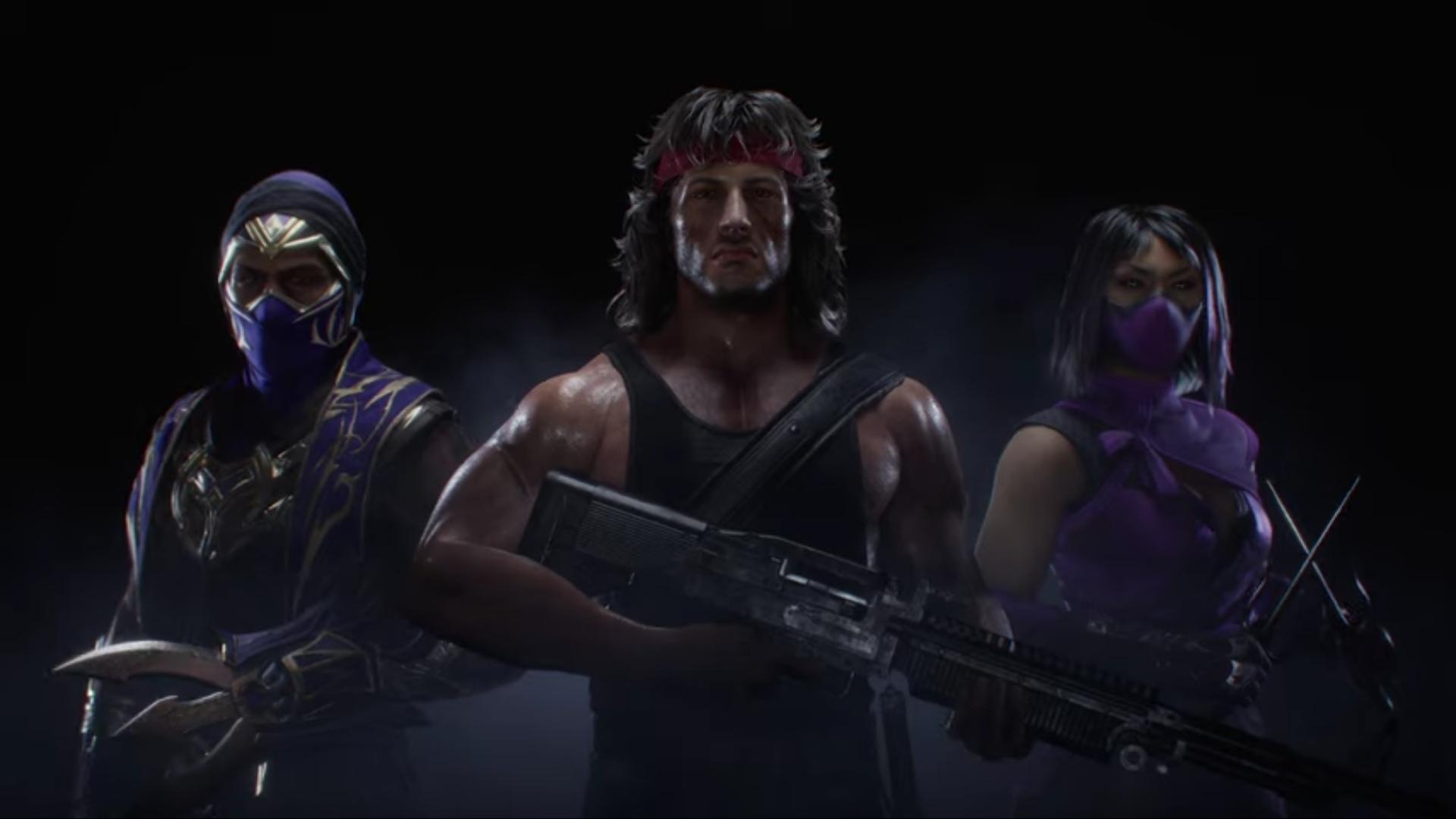 Mortal Kombat 11 | Rambo, Mileena e Rain são revelados como parte do DLC Kombat Pack 2