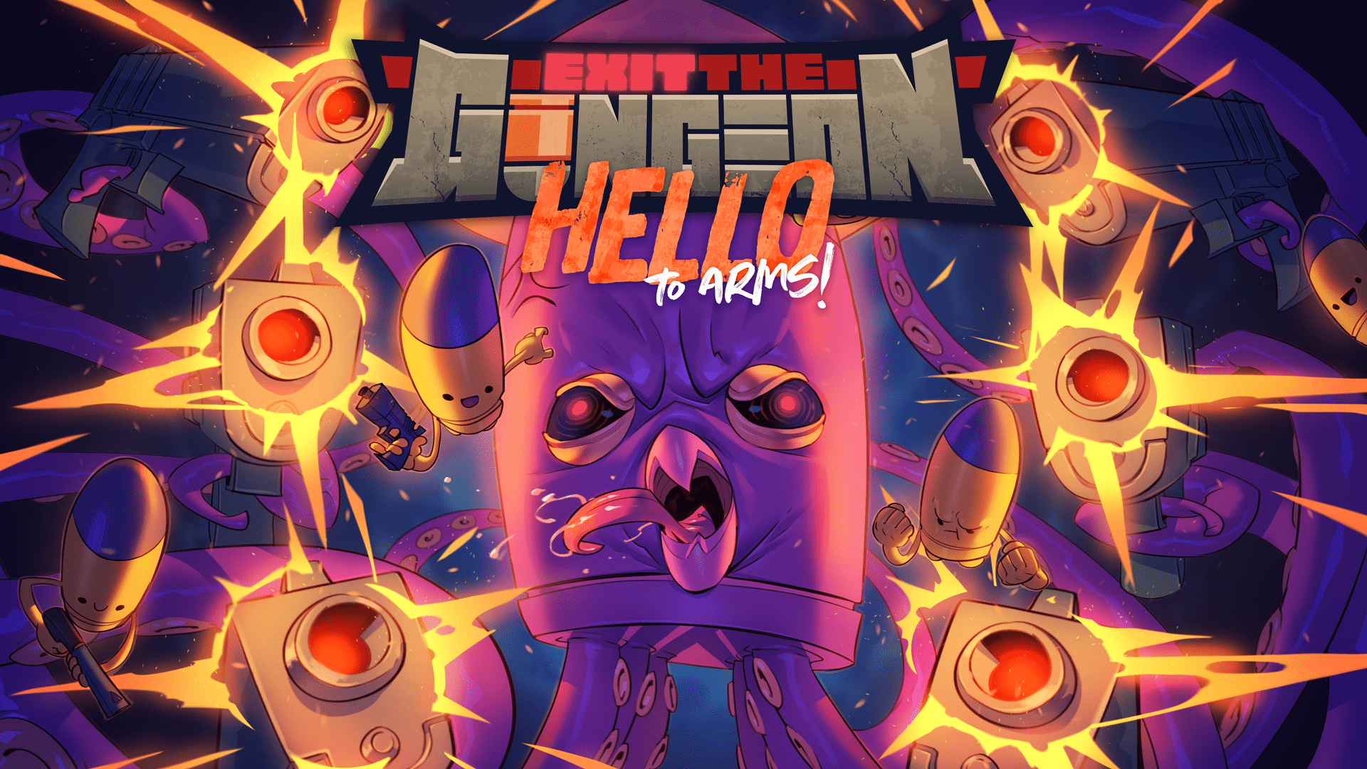 Exit the Gungeon: Hello to Arms | Atualização chega ao PlayStation 4 e Xbox One