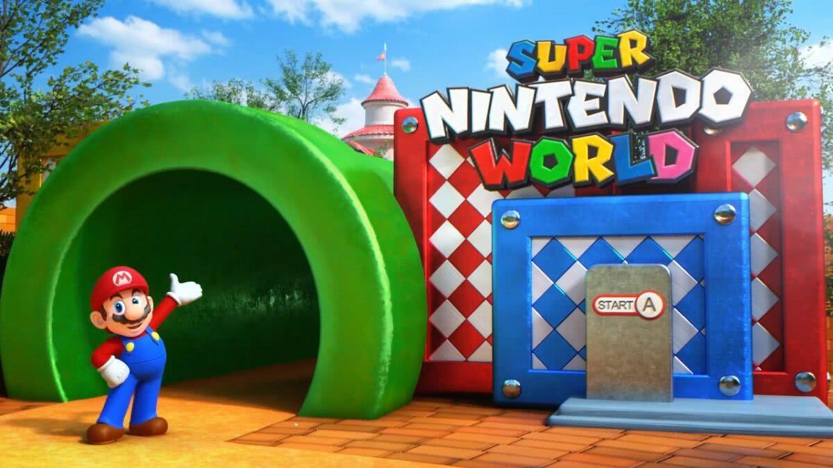Super Nintendo World | Parque temático da Nintendo ganha seus primeiros vídeos