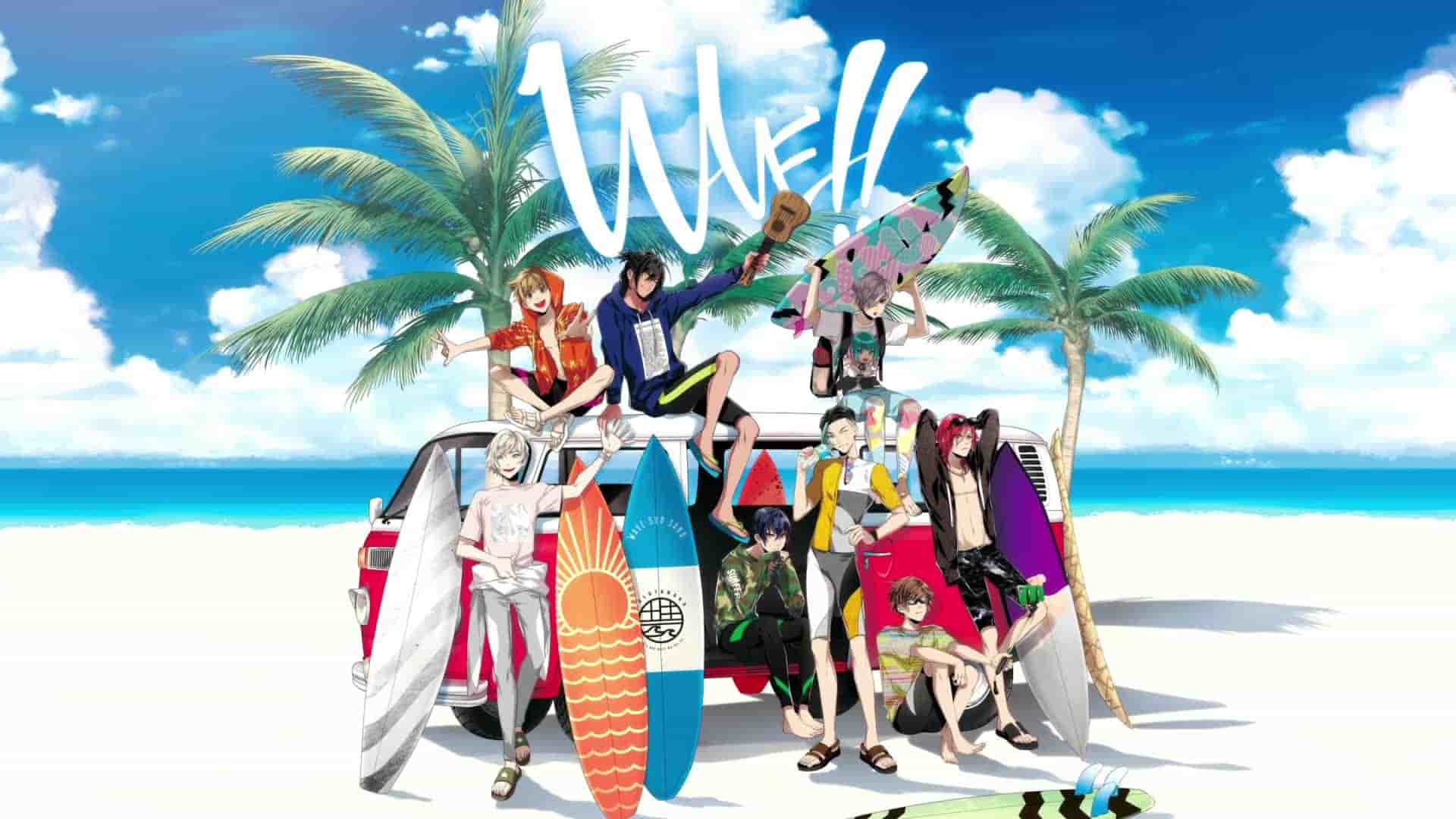 WAVE!!, anime sobre surfe, e mais 8 animes são adicionados no line-up da temporada de inverno na Crunchyroll!