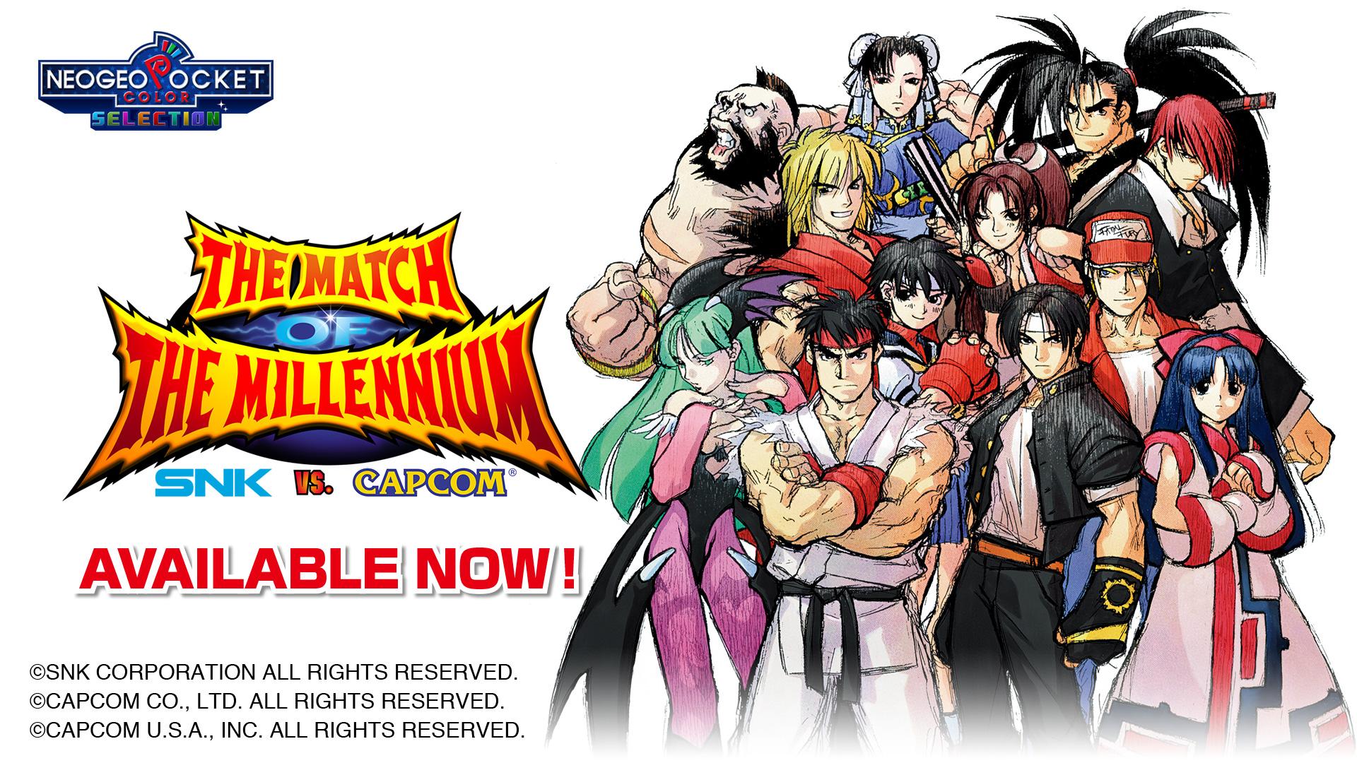 SNK VS. Capcom: The Match of The Millennium | Já está disponível no Nintendo Switch!