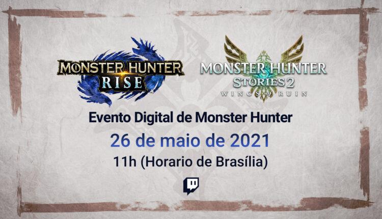 Monster Hunter | "Rise" e "Stories 2: Wings of Ruin" anunciado evento digital