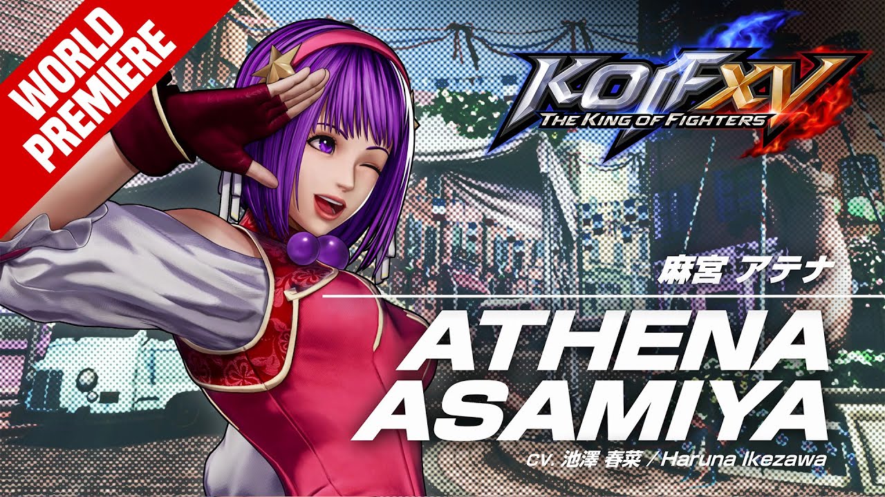 The King of Fighters XV | Athena Asamiya é confirmada no jogo!