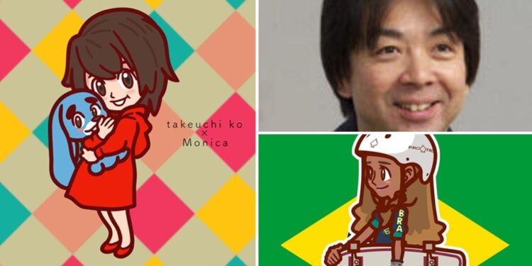 Takeuchi Ko, designer da Nintendo, homenageia personagens brasileiros