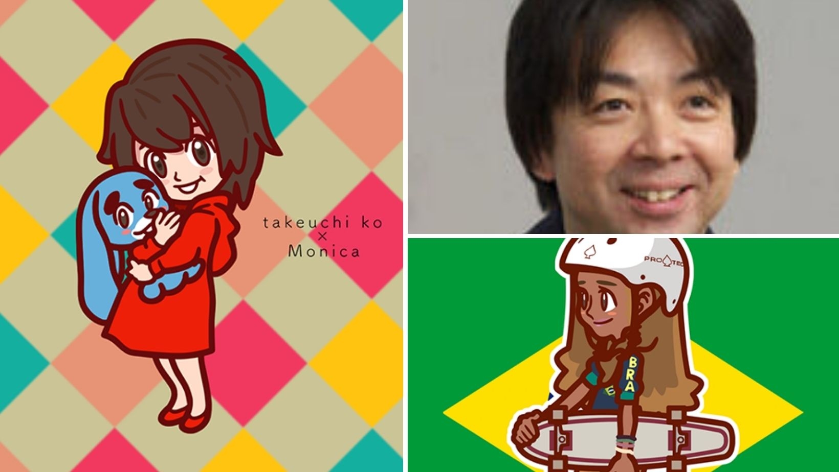Takeuchi Ko, designer da Nintendo, homenageia personagens brasileiros