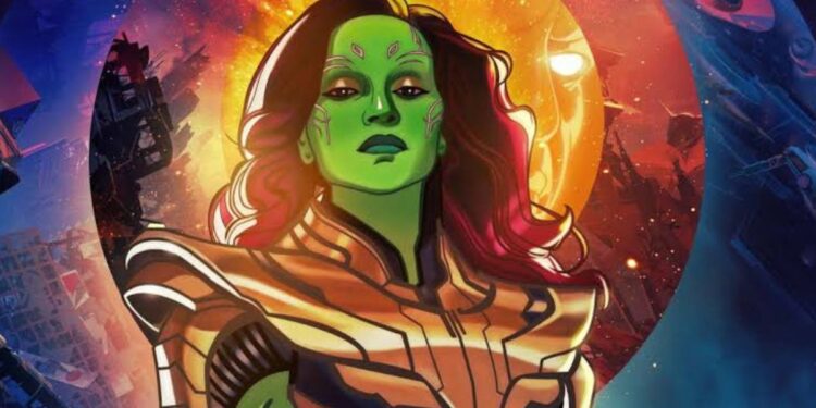 What If...? | Gamora com armadura do Thanos é destaque em novo cartaz