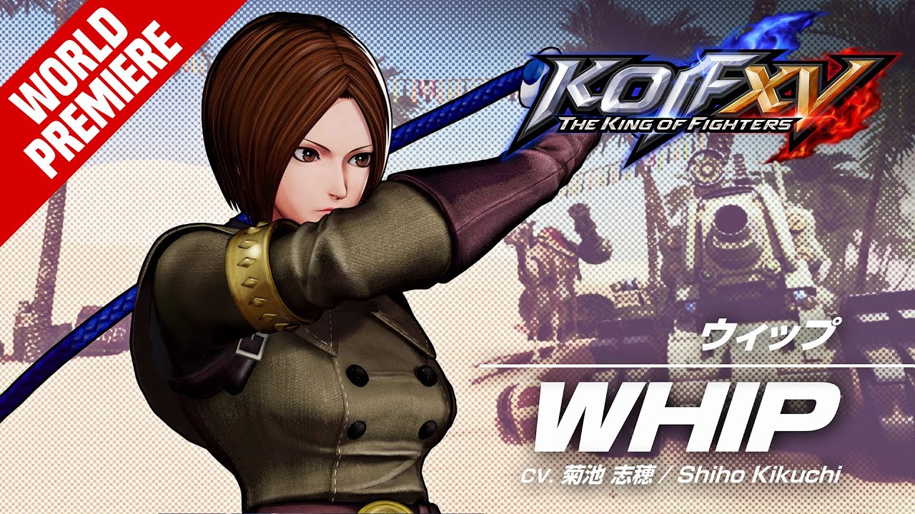 King of Fighters XV | Whip ganha trailer com gameplay!
