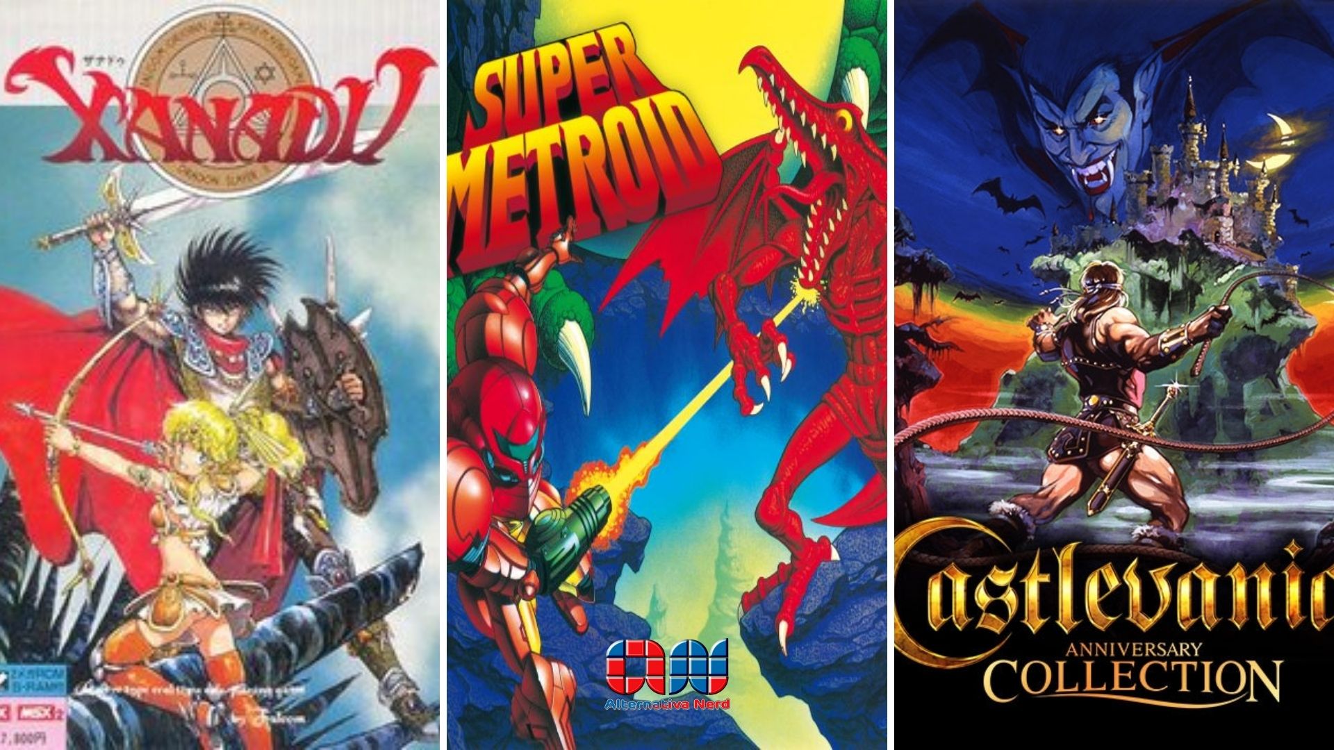 Jogos do gênero Metroidvania