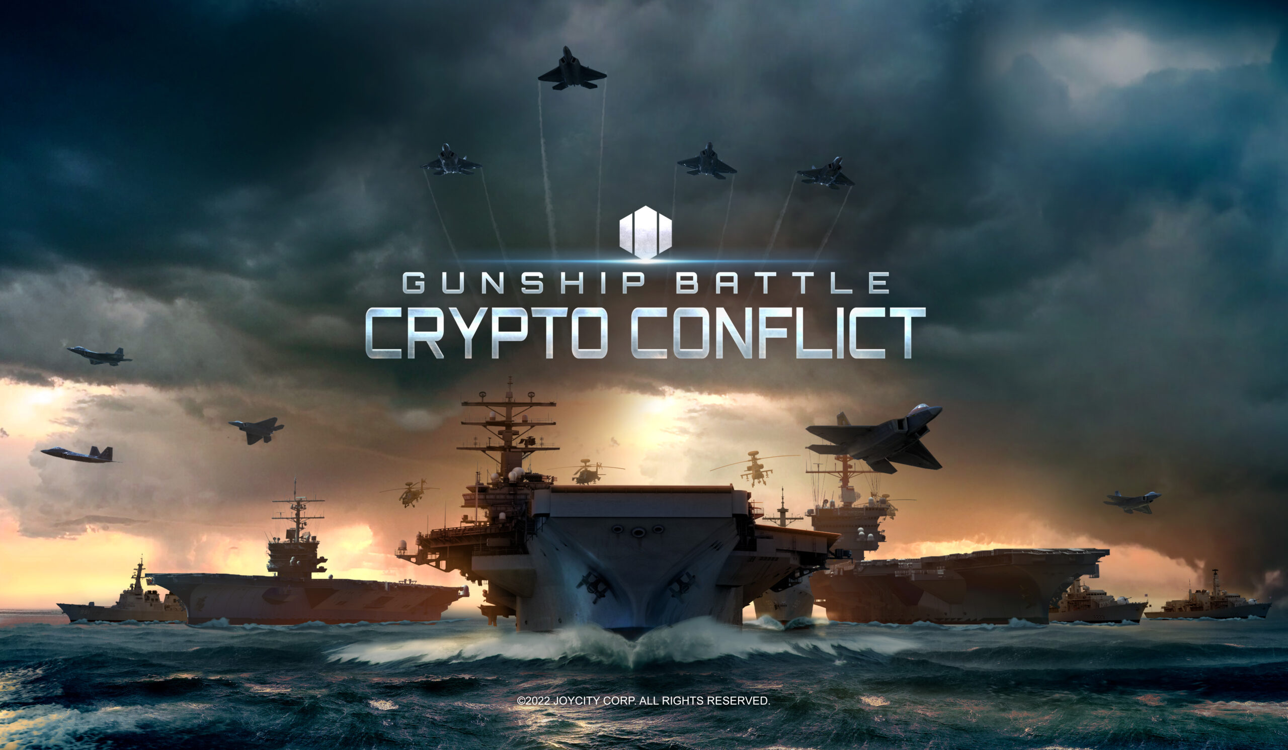 Gunship Battle: Crypto Conflict | Novo jogo da Joycity, abre pré-registro global para lançamento nos celulares