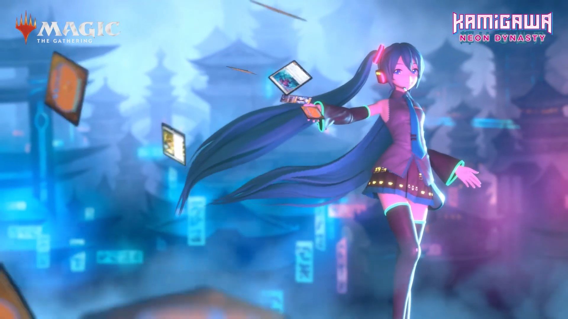 Magic: The Gathering | Expansão Kamigawa: Neon Dynasty ganha trailer com Hatsune Miku