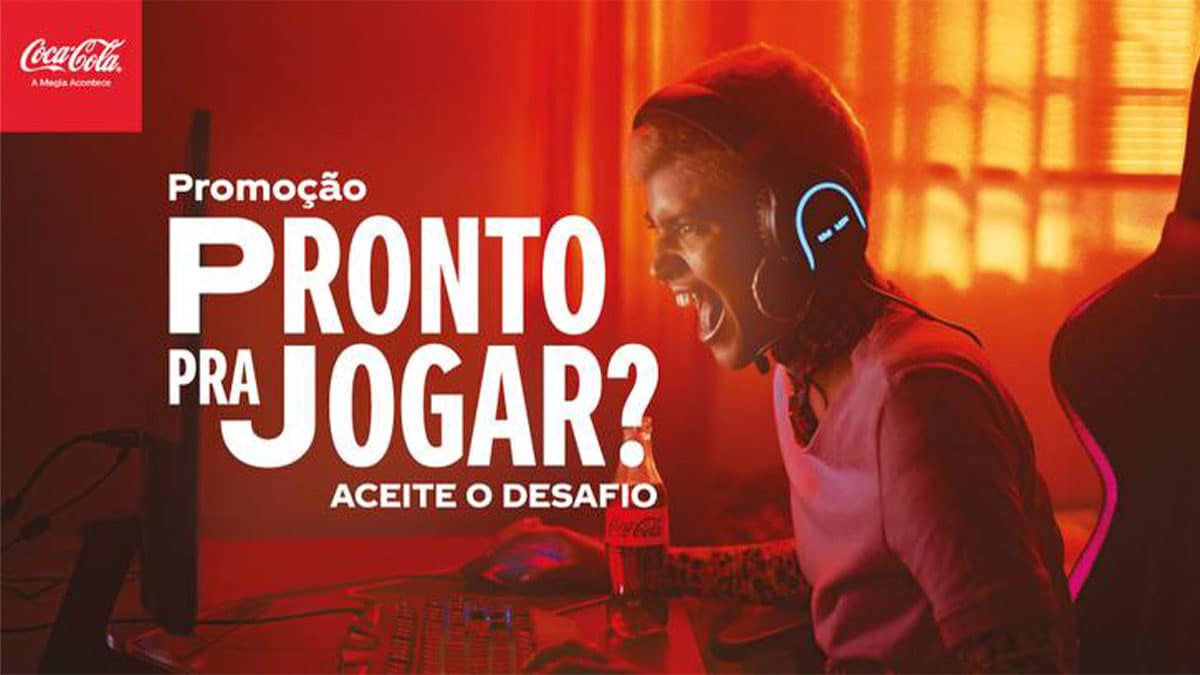 Coca-Cola lançou promoção com foco no público gamer