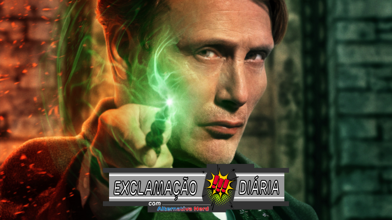 Exclamação Diária | Mads Mikkelsen aparece como Grindelwald em cartaz de Animais Fantásticos 3!