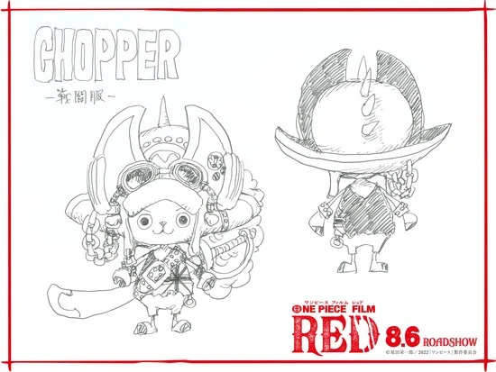 One Piece Film: Red | Revelado o visual do Bando do Chapéu de Palha no novo filme