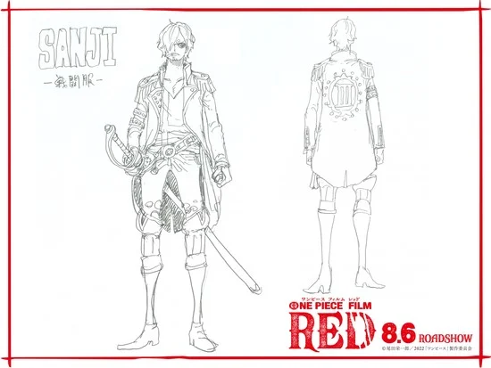One Piece Film: Red | Revelado o visual do Bando do Chapéu de Palha no novo filme