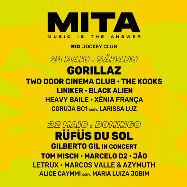 Festival MITA 2022 | Festival liberou bandas e datas do evento!