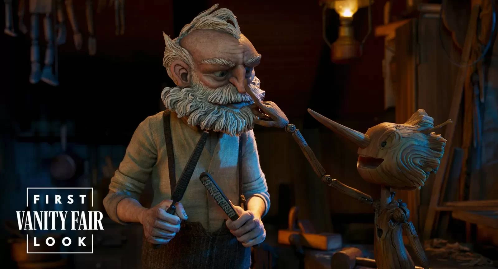 Pinóquio | Filme em stop-motion de Guillermo del Toro ganhou novas fotos
