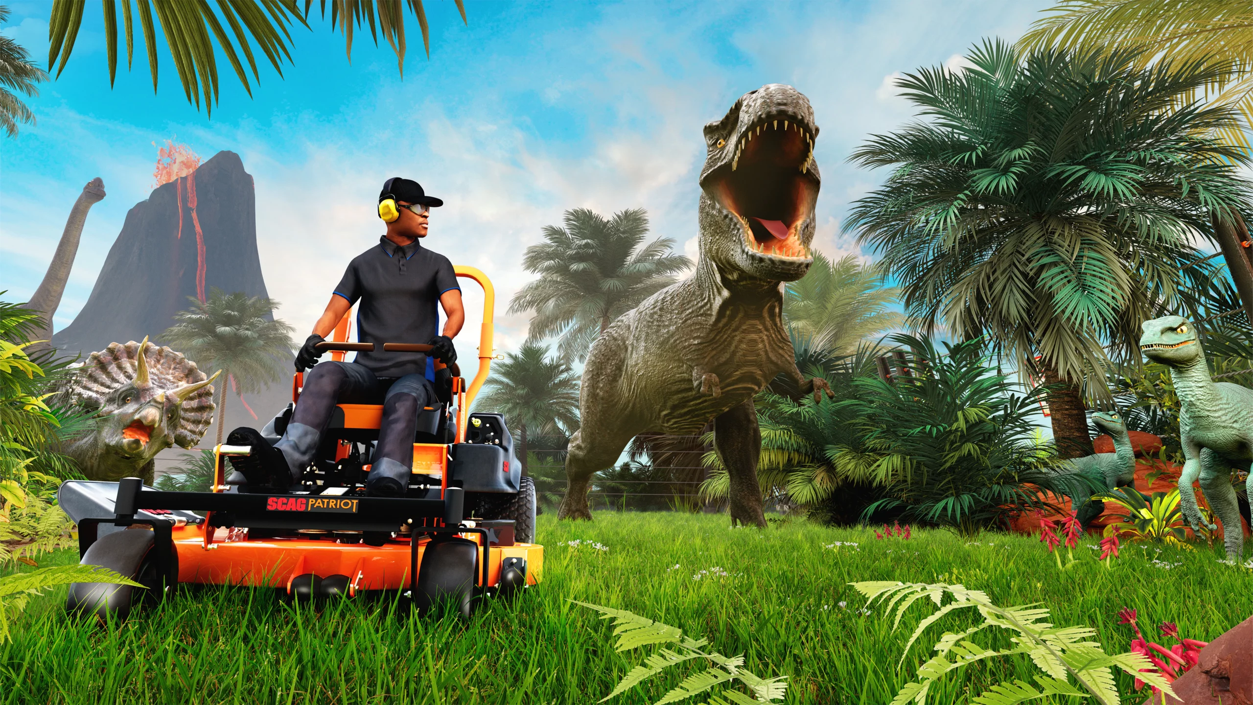 Lawn Mowing Simulator | Está sendo oferecido gratuitamente para PC na Epic Games Store