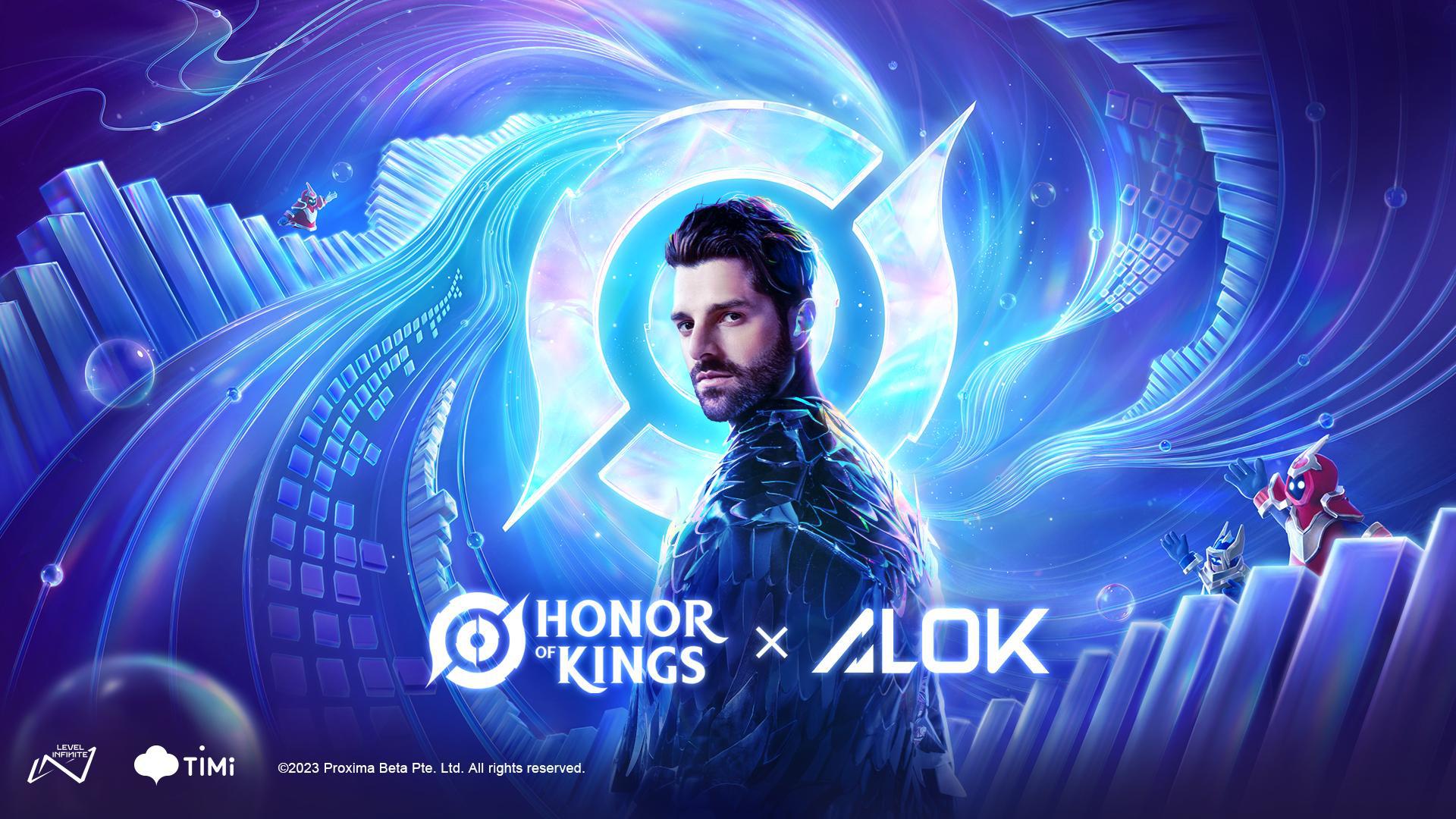 Hora de começar a festa: Honor of Kings e Alok anunciam uma colaboração no Brasil!