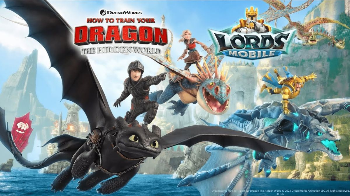 Lords Mobile dá as boas-vindas a Como Treinar o seu Dragão 3, da DreamWorks Animation