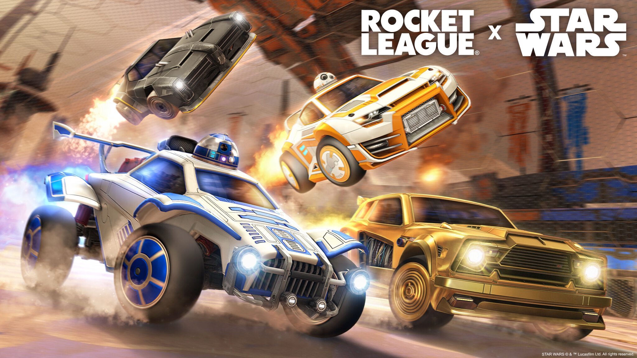 Rocket League | Conteúdo de Star Wars chega em 4 de maio