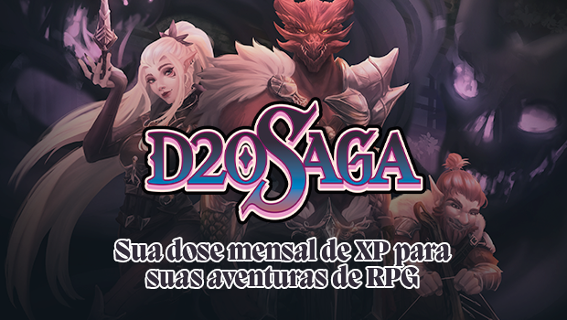 D20 Culture BR lança sua revista intitulada “D20 Saga”