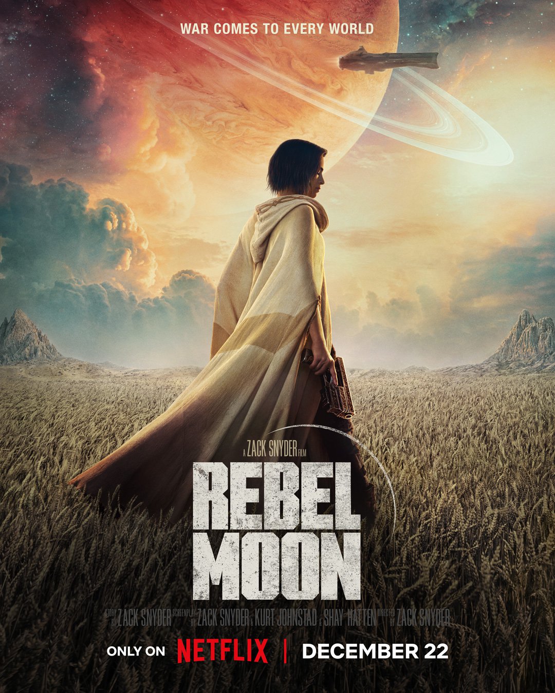 Rebel Moon | Cartaz do filme revela data de estreia