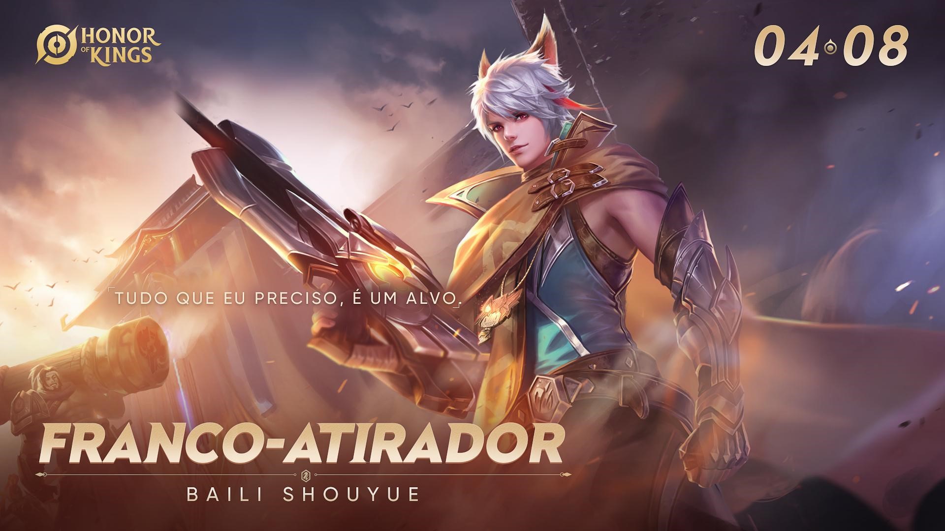 Honor of Kings recebe o novo Herói Baili Shouyue; confira o trailer em CG