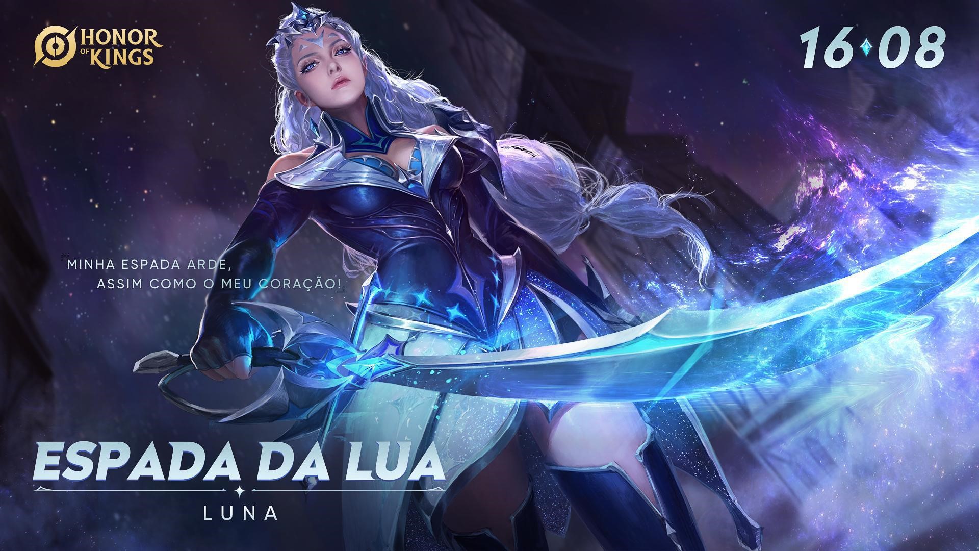 Honor of Kings recebe Luna e atualização com ajustes de balanceamento e novidades