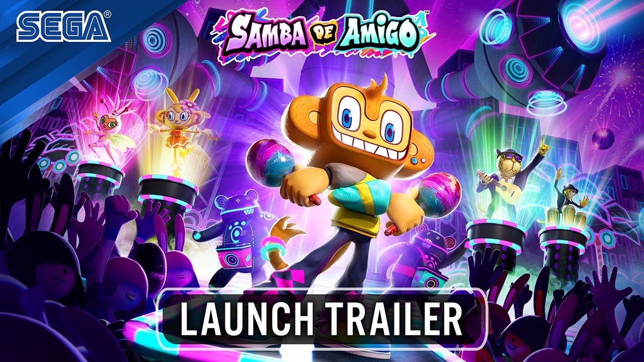 Samba de Amigo: Party Central estreia no Nintendo Switch a partir de hoje