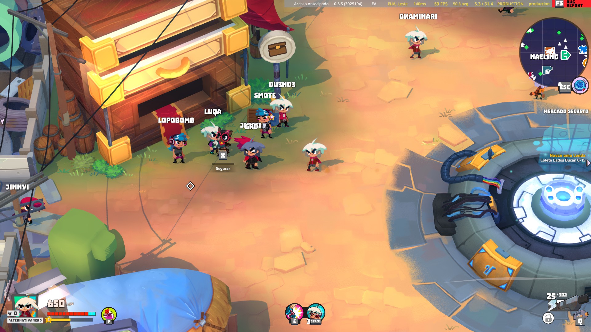 Relic Hunters Legend | Um looter shooter nacional cheio de ação, humor e personalização