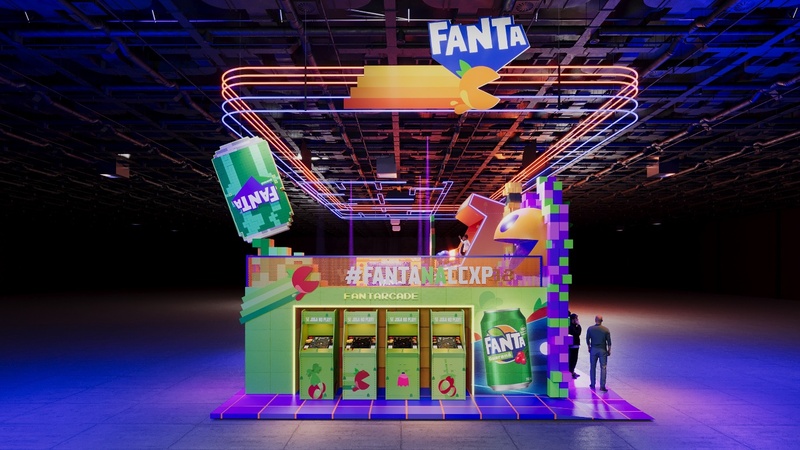 CCXP23 | Fanta leva experiências imersivas inspiradas em Pac-Man
