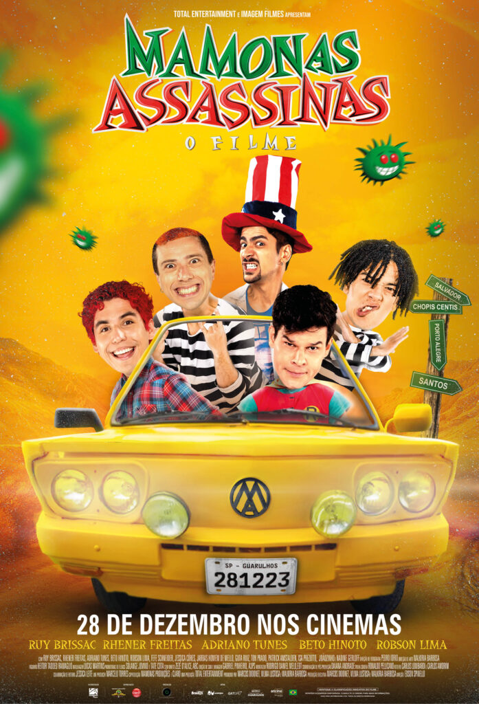 Mamonas Assassinas: O Filme | Ganha cartaz com a famosa Brasília Amarela